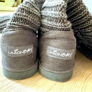 Union Bay sweater boots